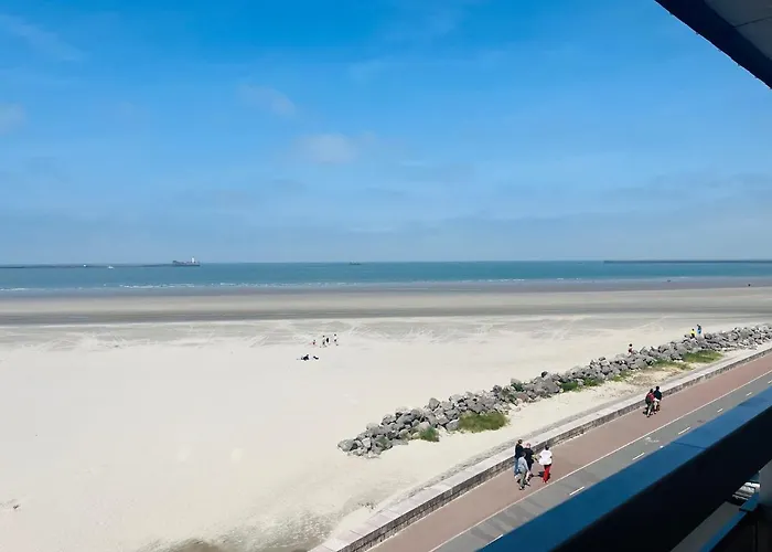 Sur Le Sable 2 3 Pers Wifi 아파트 볼로뉴쉬르메르